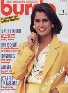 1992/01 časopis Burda Německy