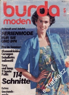 1986/05 časopis Burda Německy