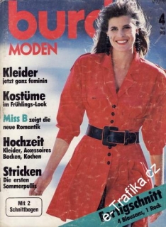 1988/04 časopis Burda německy