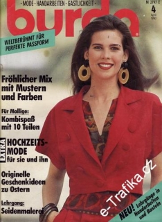 1990/04 časopis Burda Německy