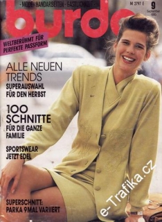 1990/09 časopis Burda Německy