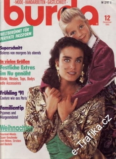 1990/12 časopis Burda Německy