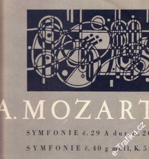 LP Wolfgang Amadeus Mozart, č. 29, č. 40