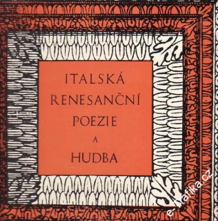 LP italská renezanční poezie a hudba, 1965