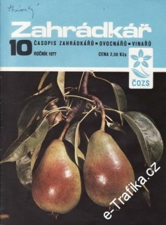 1977/10 Zahrádkář, časopis českého zahrádkářského svazu