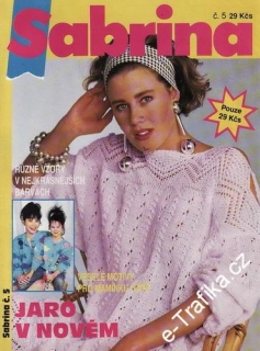 1991/05 Sabrina, pletená móda