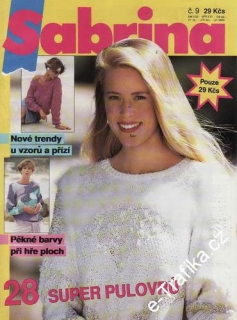 1991/09 Sabrina, pletená móda