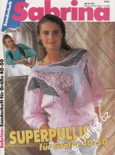 1990/Plus Sabrina, pletená móda, německy