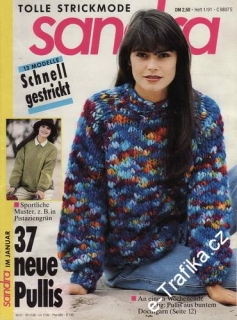 1991/01 Sandra, pletená móda