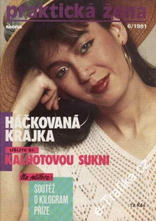 1991/06 časopis Praktická žena / velký formát