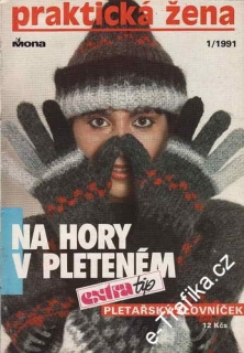 1991/01 časopis Praktická žena / velký formát