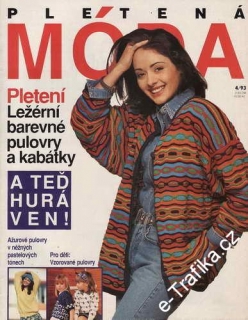 1993/04 Pletená móda časopis