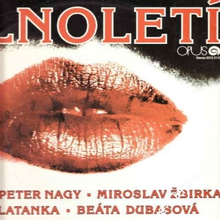 LP Plnoletí, výběr nejpopulárnější slovenské hudby, 1989