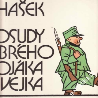 LP 17desek Osudy Dobrého vojáka Švejka, Jan Werich vypr., 1978