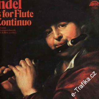 LP 2album Handel, Sonatas for Flute and Continuo, 1974