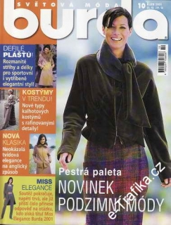 2001/10 časopis Burda
