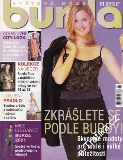 2001/11 časopis Burda