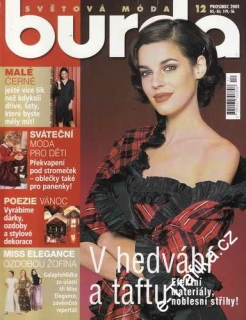 2001/12 časopis Burda