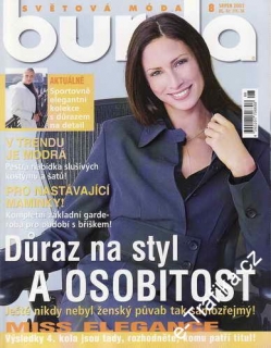 2002/08 časopis Burda