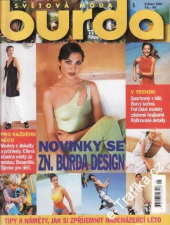 1998/05 časopis Burda