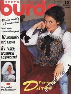 1993/10 časopis Burda