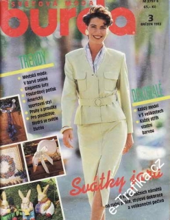 1993/03 časopis Burda česky