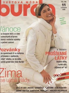 1996/11 časopis Burda česky