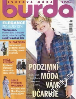 2000/09 časopis Burda