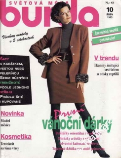1995/10 časopis Burda česky