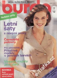 1990/05 časopis Burda Česky
