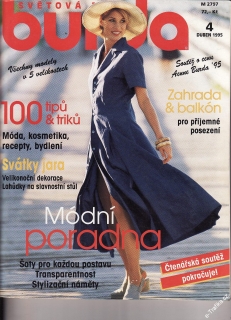 1995/04 časopis Burda česky