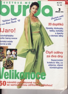 1995/03 časopis Burda česky