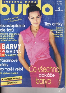 1995/06 časopis Burda česky