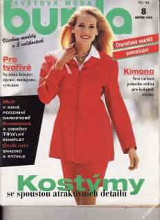 1995/08 časopis Burda česky