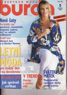 1996/05 časopis Burda česky