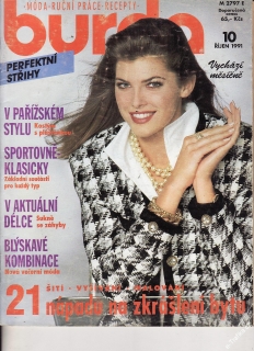 1991/10 časopis Burda