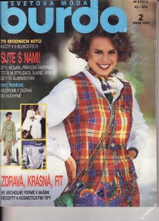 1993/02 časopis Burda