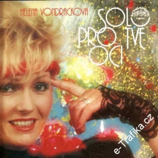 LP Helena Vondráčková, Sólo pro tvé oči, 1986