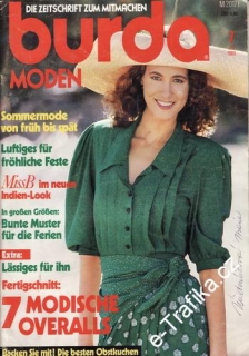 1989/07 časopis Burda Německy