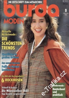 1989/09 časopis Burda Německy
