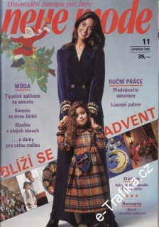 1993/11 Neue mode, časopis