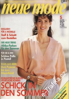 1987/05 Neue mode, časopis