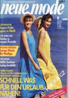 1987/06 Neue mode, časopis