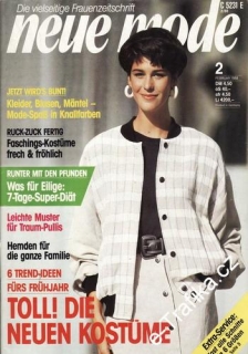 1988/02 Neue mode, časopis