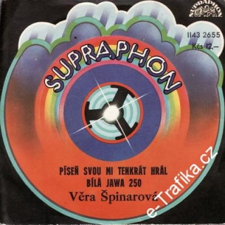 SP Vera Špinarová, 1982 Bílá Jawa 250