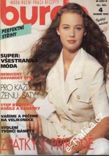 1992/04 časopis Burda česky