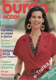 1990/04 časopis Burda Rusky