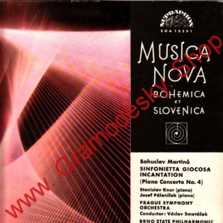 LP Musica Nova Bohemica and Slovenica, Bohuslav Martinů, Sinfonietta Giocosa Ink