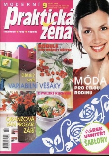 2003/09 časopis Praktická žena / velký formát