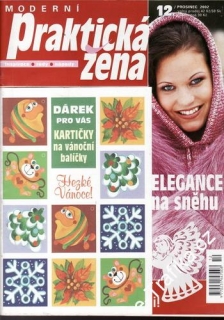 2002/12 časopis Praktická žena / velký formát